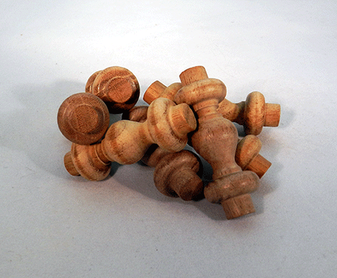 Maple Gallery Spindles 2-1/16 inch | Bear Woods Supply