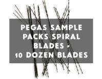 Pegas spiral 10 dozen sample pack